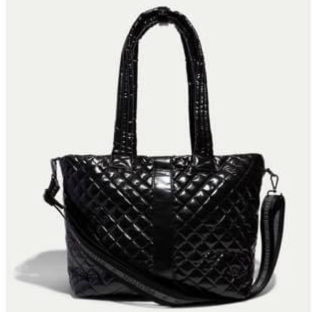 NWT BLACK OLIVER THOMAS X PELOTON KITCHEN SINK BAG (Hot Pink Patch Not included)